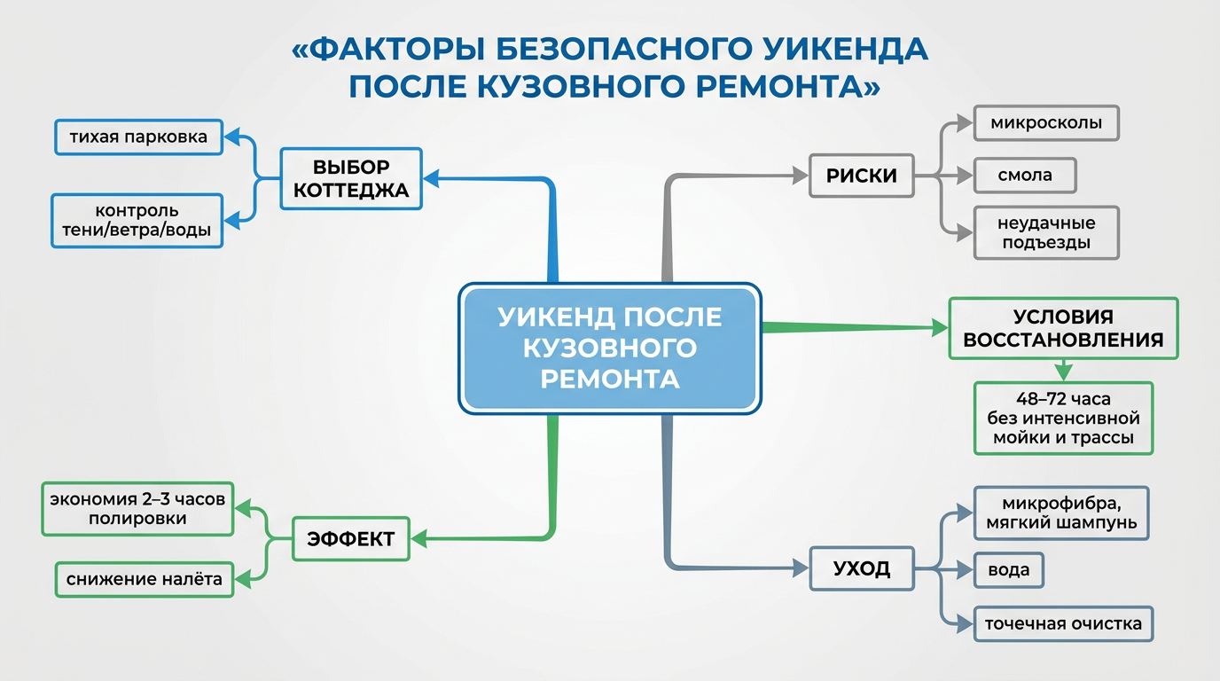 Уикенд после кузовного ремонта